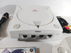 Dreamcast Sonic Adventure Console Starter Set Bundle VMU Batteries Tested SEGA