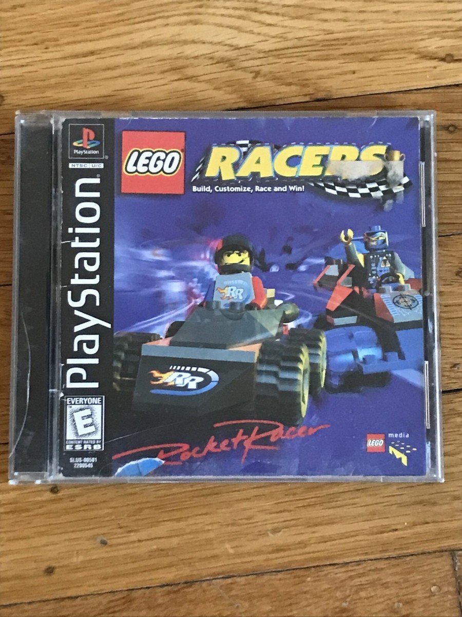 LEGO Racers (Sony PlayStation 1, 1999) Complete with instruction