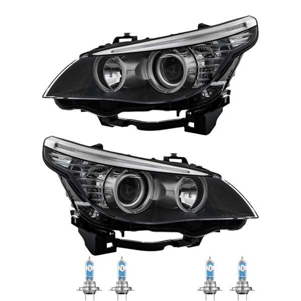 Halogen Scheinwerfer Set H7/H7 FüR BMW 5Er Touring Inklusive Lampen-image