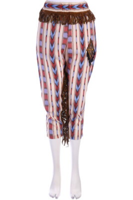 White Sand 88 Sarouel  Fringes Ethno Style I 44 = D 38 multicolor NEW