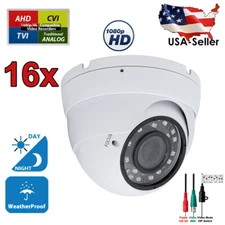 Evertech 16x 1080p Outdoor Indoor Security Camera AHD TVI CVI Night Vision Zoom