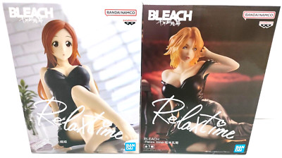 Relax time Bleach Rangiku Matsumoto & Orihime Inoue Figur 2er Set Preis BANDAI