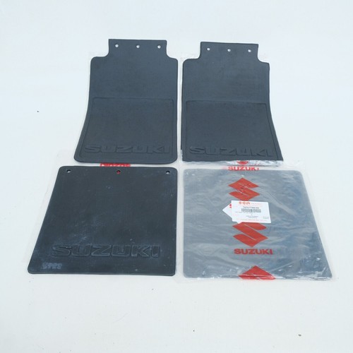 SUZUKI JIMNY SJ SAMURAI SIERRA FRONT AND REAR MUDFLAPS MUD FLAPS SET Genuine - Picture 2 of 9
