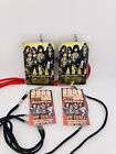 Kiss Gold Corps 04 Concert Tour Laminated Pass Lot of 2 plus 2 2008 Cleveland