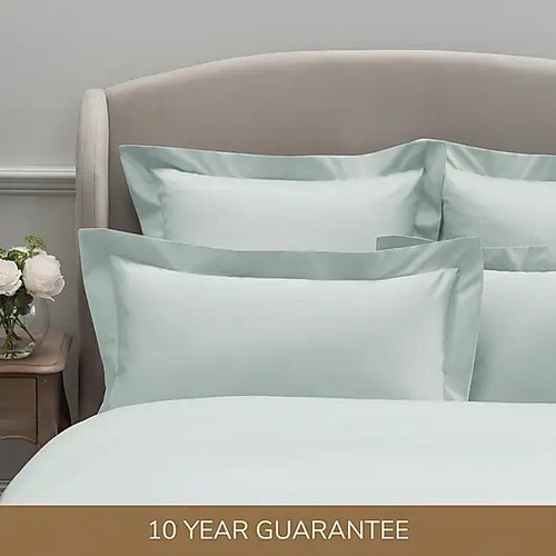 Dorma 300 Thread Count 100 Cotton Sateen Plain Pillow Cases Sold
