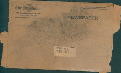 WWII Feb 7-10 1945 Servicemen Edition Oregonian Lot w/Envelope Portland Oregon Z - Picture 21 of 22
