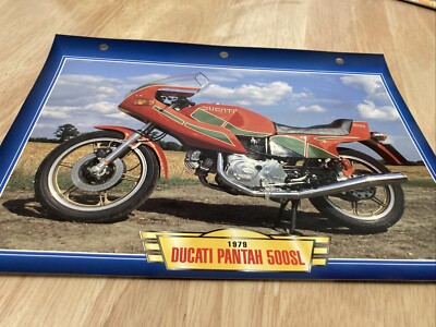 Ducati 500SL Pantah 500 SL 1979 Motorcycle Passion Collection Atlas