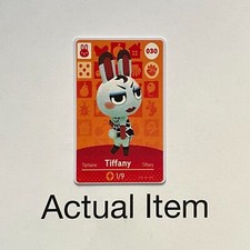 Nintendo Amiibo Character Card Custom Made - Tiffany 