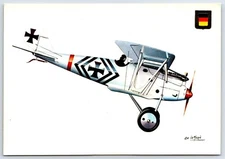 History of Aviation Spanish Art Postcard Palace DIII WW1 Germany FI.39