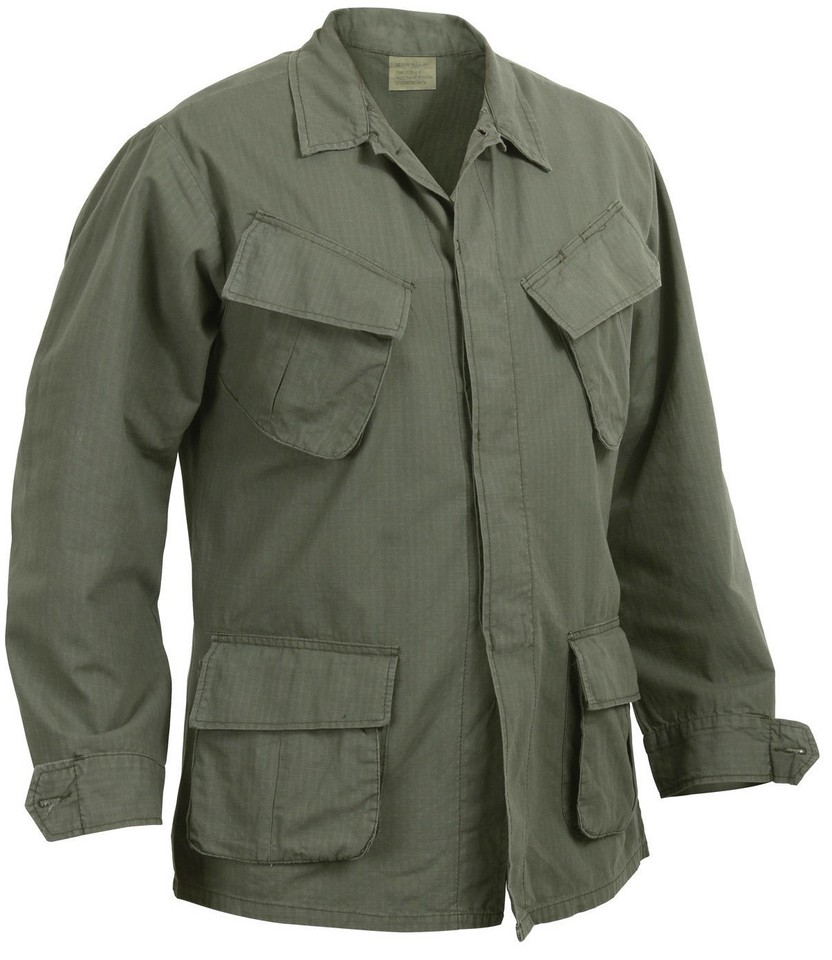 Vietnam Jungle Fatigues Military Uniform Vintage Army BDU Ripstop ...