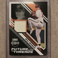 2021 elite extra edition future threads will bednar gane used jersey giants rare