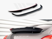 Für Porsche Panamera 970 Maxton Design Spoiler Flügel Verlängerung Glanz Schwarz ABS