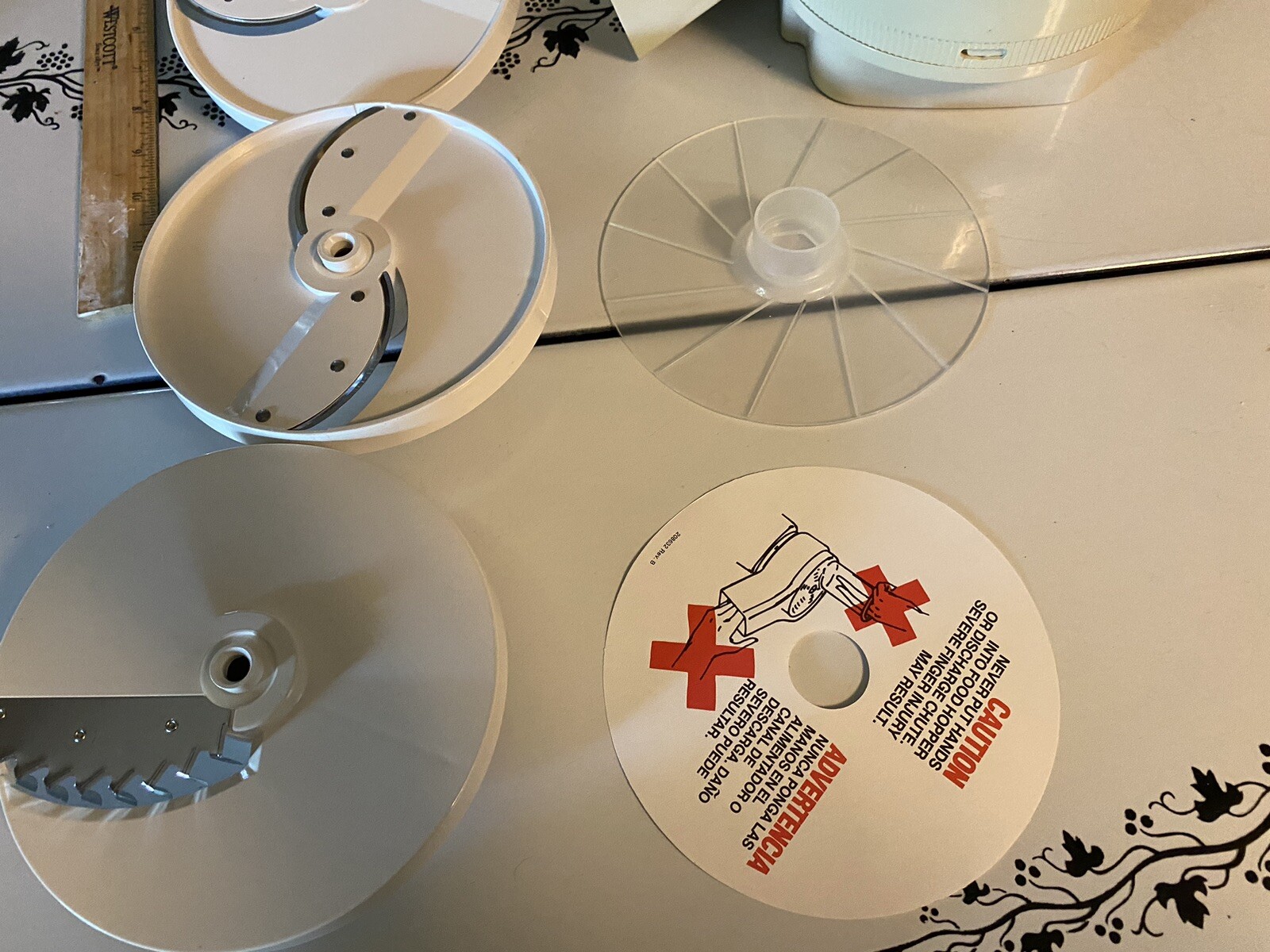 Oster Regency Kitchen Center Food Processor Blades Attachment Replacement Part eBay