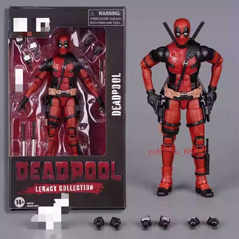 Deadpool Marvel Legends Legacy Collection Action Figures Toys Model 6in Movies