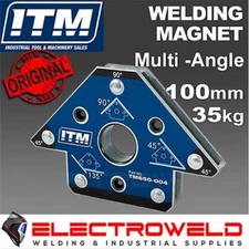 ITM 35kg Multi Angle Welding Magnet Clamp, NdFeB 45° 90° 135° Arrow TM650-004