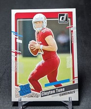 Clayton Tune Rated Rookie RC 2023 Donruss Card Base #302 Arizona Cardinals