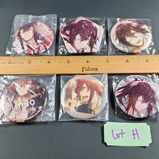 Collar x Malice Anime Pinback Button Badge Pin Lot H Idea Factory Mineo Enomoto