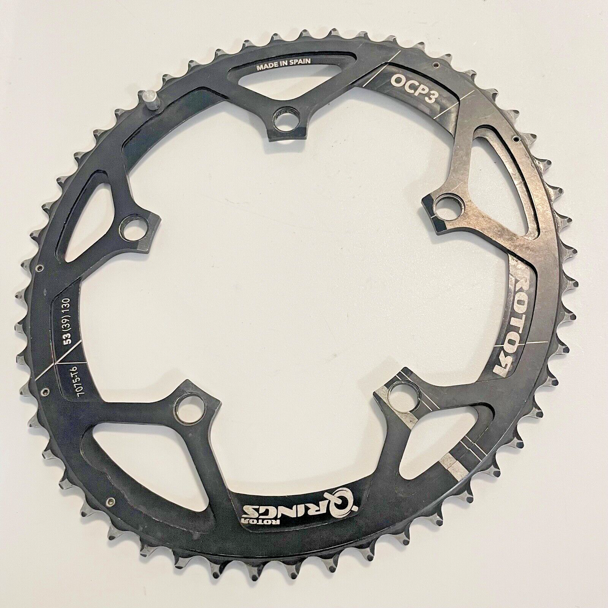 Rotor Q-Rings Outer Chainring OCP3 11s 53t 130 BCD | eBay