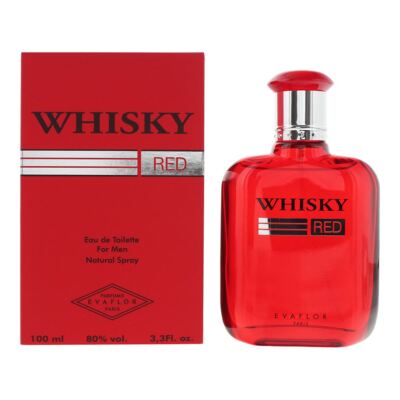 Evaflor Whisky Red Eau De Toilette 100ml Herren Parfum