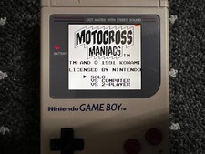 Thumbnail of ebay&reg; auction 146538878712 | Motocross Maniacs Nintendo Gameboy Spiel