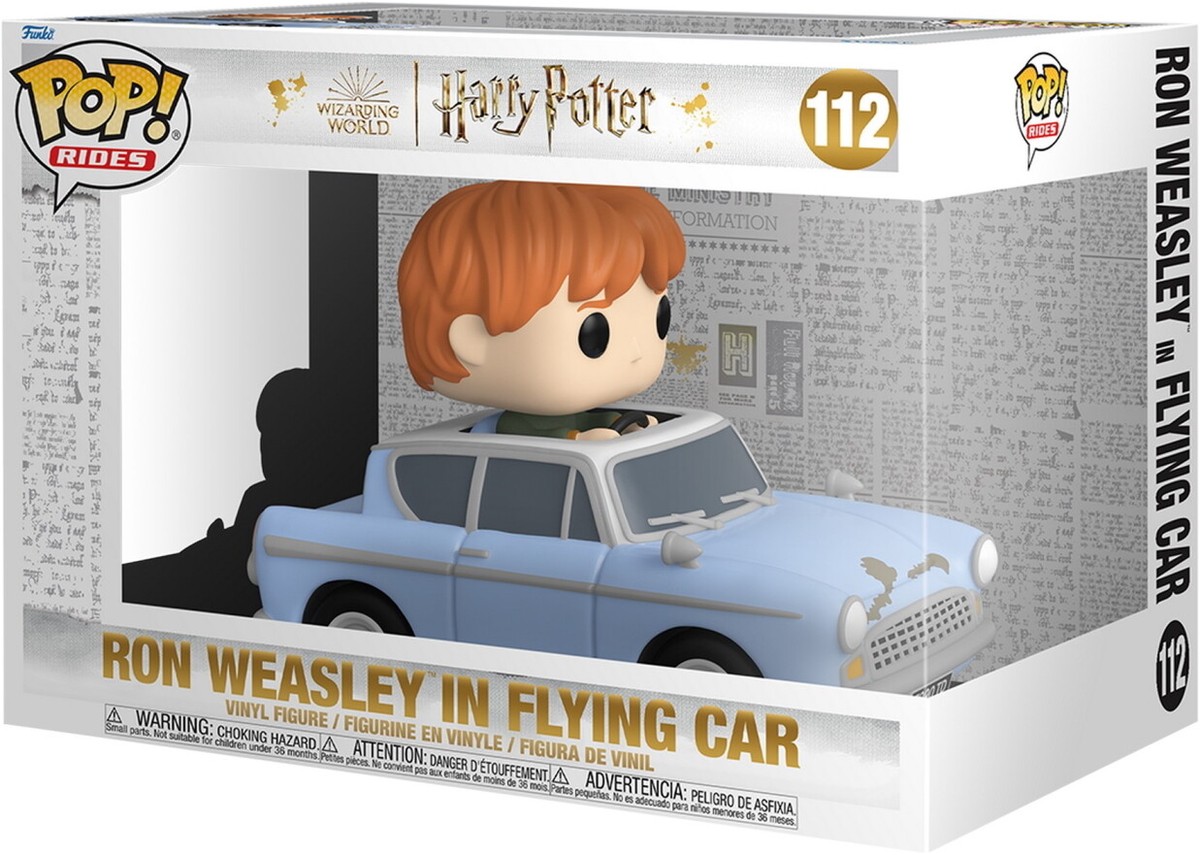 Harry Potter - Ron Weasley in Flying Car 112 - Funko Pop! Rides