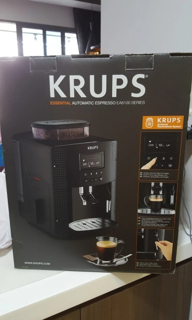 Krups EA 8150 Espresso Coffee Machine, Shipped from The Netherlands. Brand  New