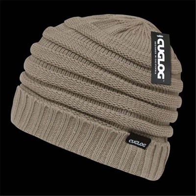 Decky K013 - SAND Etna Slouchy Beanie - Sand