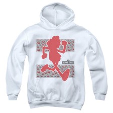 Sesame Street Kids Hoodie Elmo Runs White Hoody