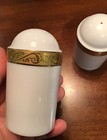 Home Accents Chamberlain Holiday Salt Pepper Shakers Estate  Collection Gold New — photo 5