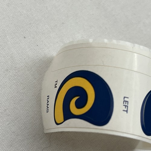 Vintage Miniatur NFL Football Helm Vending Capsule - LA Rams - 70er Jahre - Bild 2 von 5