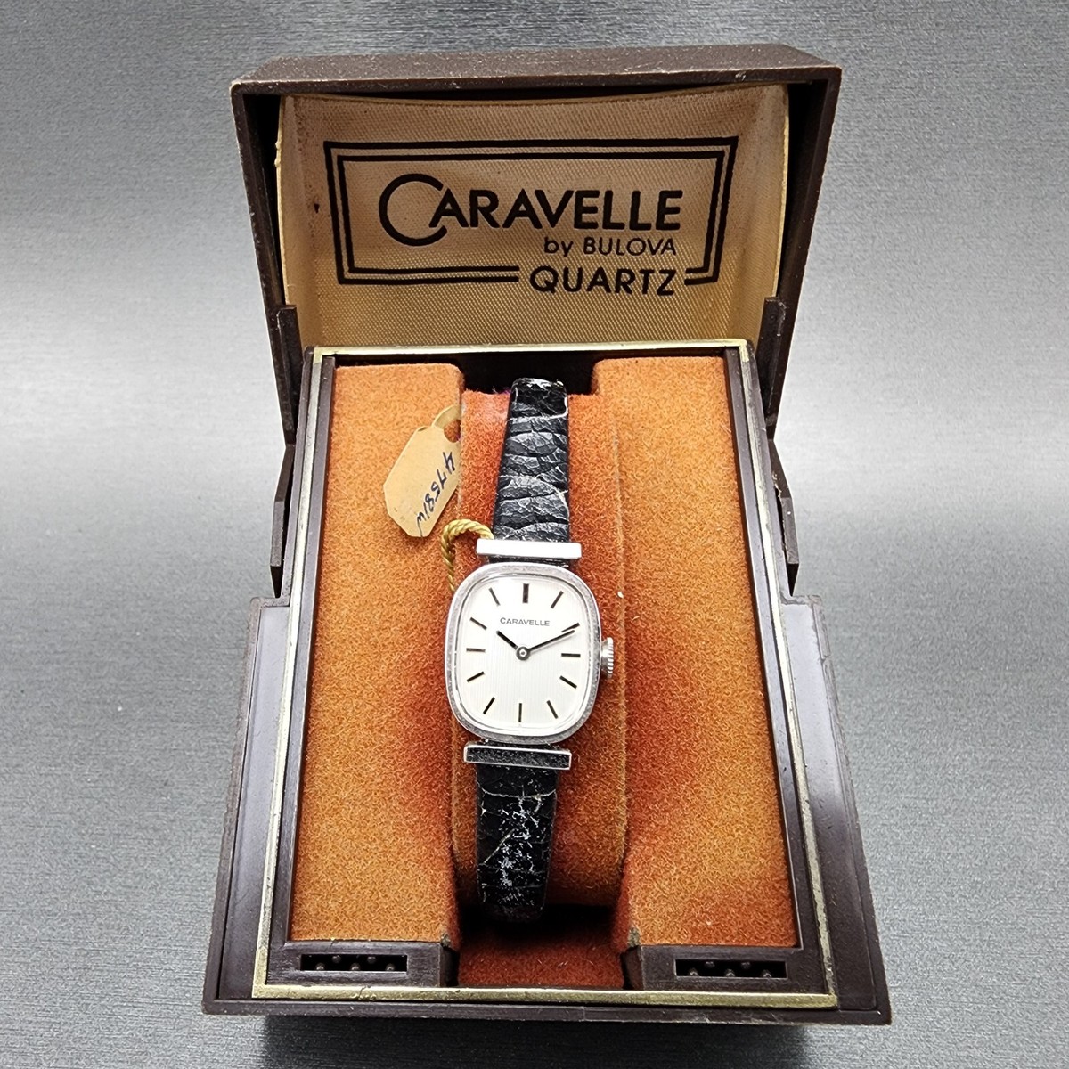 Bulova Caravelle Watch Women 17mm Silver Dial Silver Tone Manual