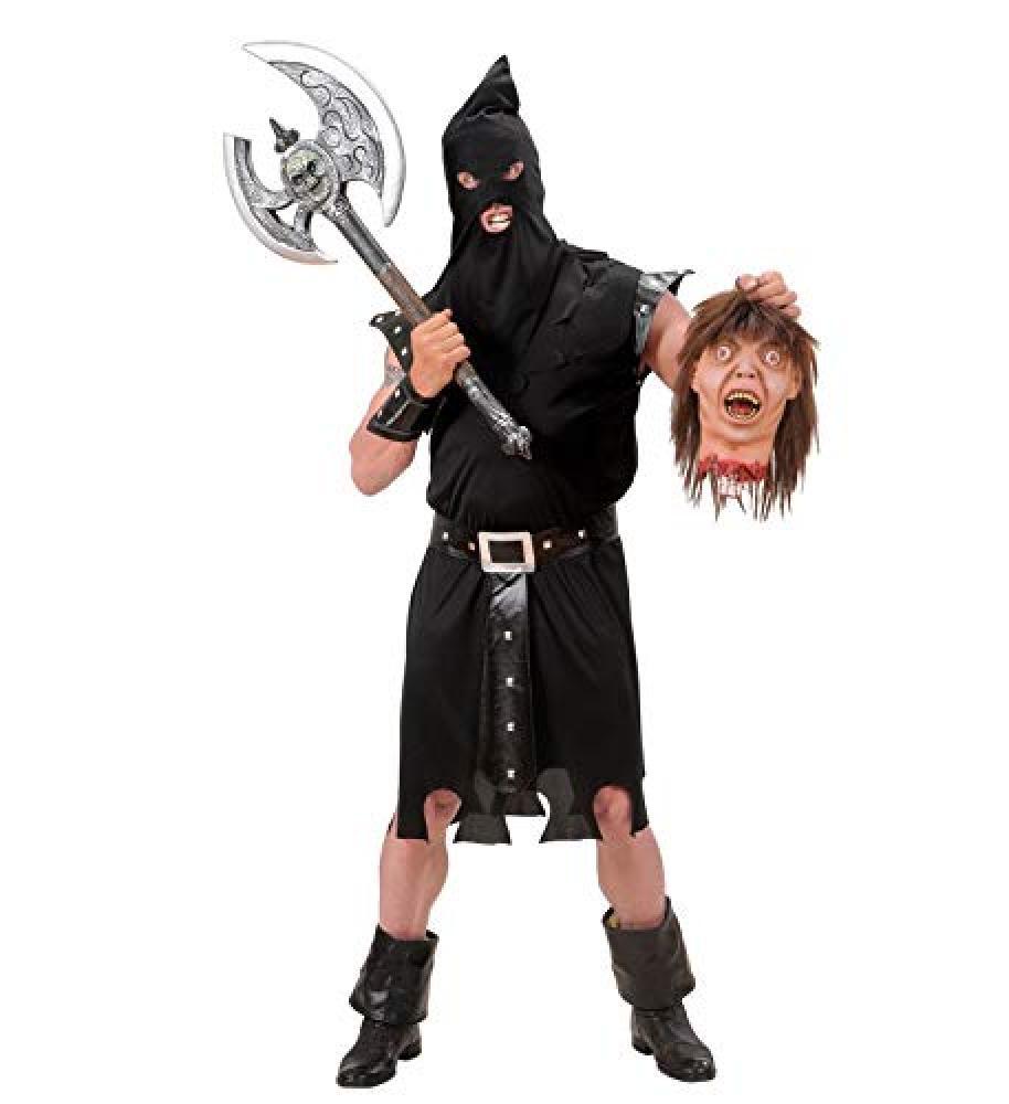 (TG. L) "EXECUTIONER" (tunic, belt, cuffs, hood) - (L) - NUOVO