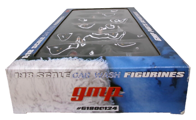 ヴィンテージ 2005 gmp パーツ部門 1/18 スケール カーウォッシュ Vintage 2005 GMP Parts Department 1:18 Scale Car Wash Figurines