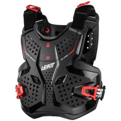 Leatt Kids Brustpanzer 3.5 Schwarz/Rot