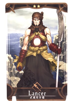 Benkei FGO ARCADE GAME Card TCG Fate/Grand Order TYPE-MOON JAPAN F/S