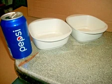 2 Vintage Tara #5221 Small Microwave Casserole Container/Bowls