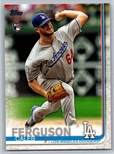 2019 Topps Series 2 Caleb Ferguson Rookie Los Angeles Dodgers RC #452