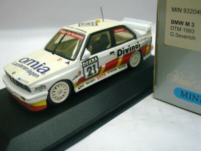 WOW EXTREMELY RARE BMW M3 E30 SE #21 Severich Zolder 1993 DTM 1:43