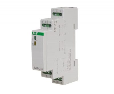 F&F MB-LI-4 HI 4-Kanal Impulszähler MODBUS RTU Ausgang RS-485 160V - 265V AC DC