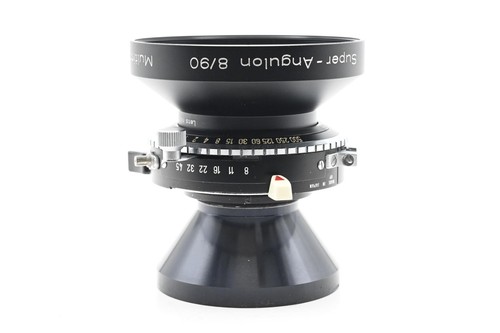 Schneider 90mm f8 Super Angulon MC Lens w/ Copal No.0 Shutter #963 - Picture 7 of 8