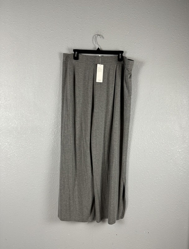 eileen fisher Women’s Gray Straight AKL Pants Size XL NWT