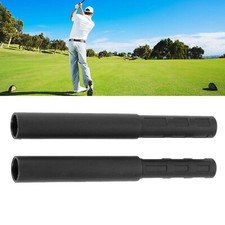 5/10X Black Golf Shaft Extensions Rods Kit Putter Golf Butt Extender Stick 125mm