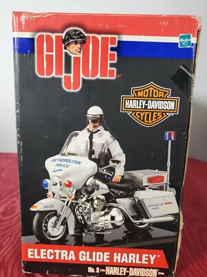 Hasbro Harley-Davidson x GiJoe Metro Police Officer & Electra