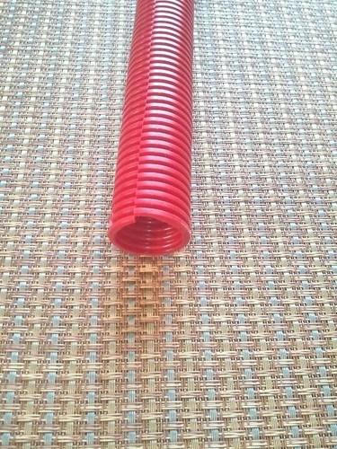 Split Loom 1 " X 48" Tubing red Wire & Hose Cover, Audio, Video, Cords, Pre-slit - Picture 3 of 3