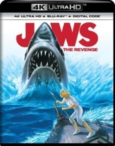 Jaws: the Revenge (4K Ultra HD + Blu-ray + Digital Code, 1987) NEW, sealed