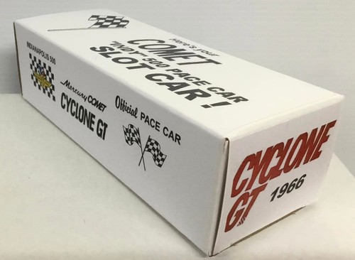 AMT Slot Car 1966 Mercury Comet Cyclone GT Indianapolis 500 Pace Car BOX ONLY