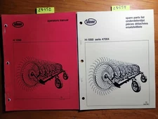 Vicon H1050 Rake Owner's Operator's Manual 70.002.838/1 + Parts 47004 Series