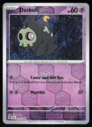 Duskull 018/064 Shrouded Fable Reverse Holo