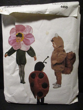 Cutest Costumes Ever  Child Size3/4 McCalls 4459 Uncut Pattern -6 Costumes