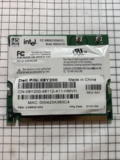 Intel Pro 2100 WM3A2100NADELL 11mbs 802.11b Mini PCI Wireless WiFi Card @CPU155
